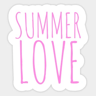 Summer t-shirt Sticker